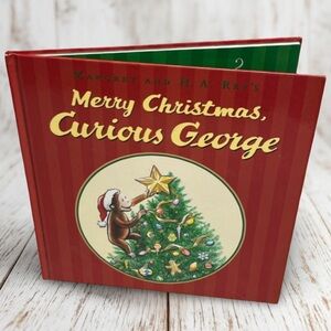 🪸 (5/$25) Curious George Book, Merry Christmas